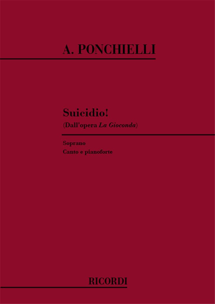 La Gioconda: Suicidio!